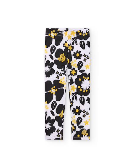 Bébé-Legging-Legging en maille pour fille avec imprimé intégral