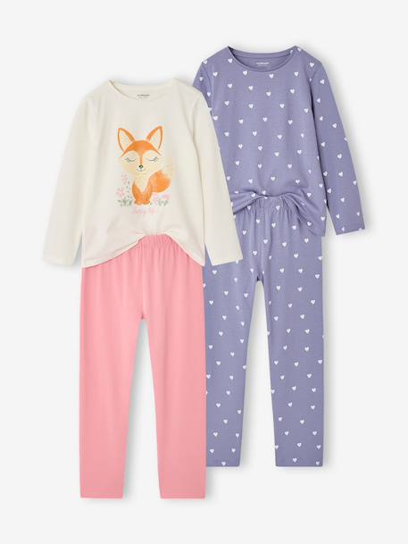 Fille-Lot 2 pyjamas fille