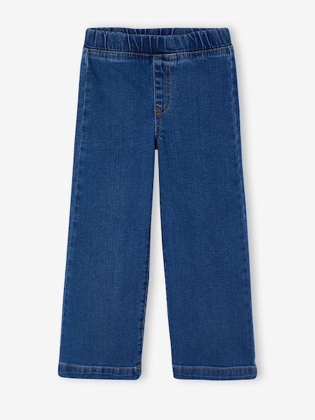 Fille-Pantalon-Jean tregging fille large 