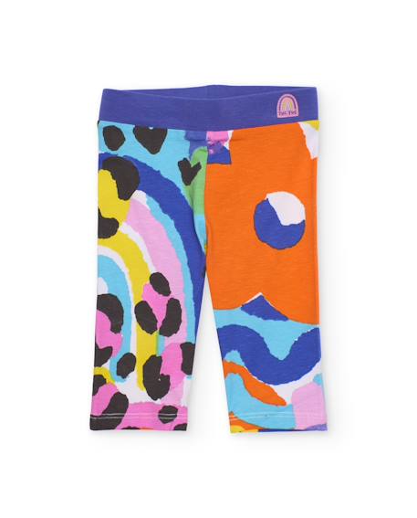Bébé-Legging-Legging pour fille en maille avec taille élastique