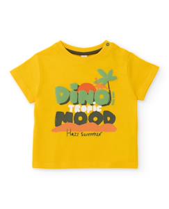 Garçon-T-shirt, polo, sous-pull-T-shirt garçon en maille avec imprimé frontal