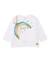 T-shirt en maille pour fille avec détails brillants Blanc 1 - vertbaudet enfant 