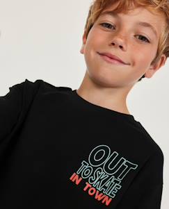 Garçon-T-shirt, polo, sous-pull-T-shirt garçon en maille au style urbain