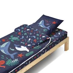 Linge de maison et décoration-Linge de lit enfant-Caradou® parure de lit couette enfant océan