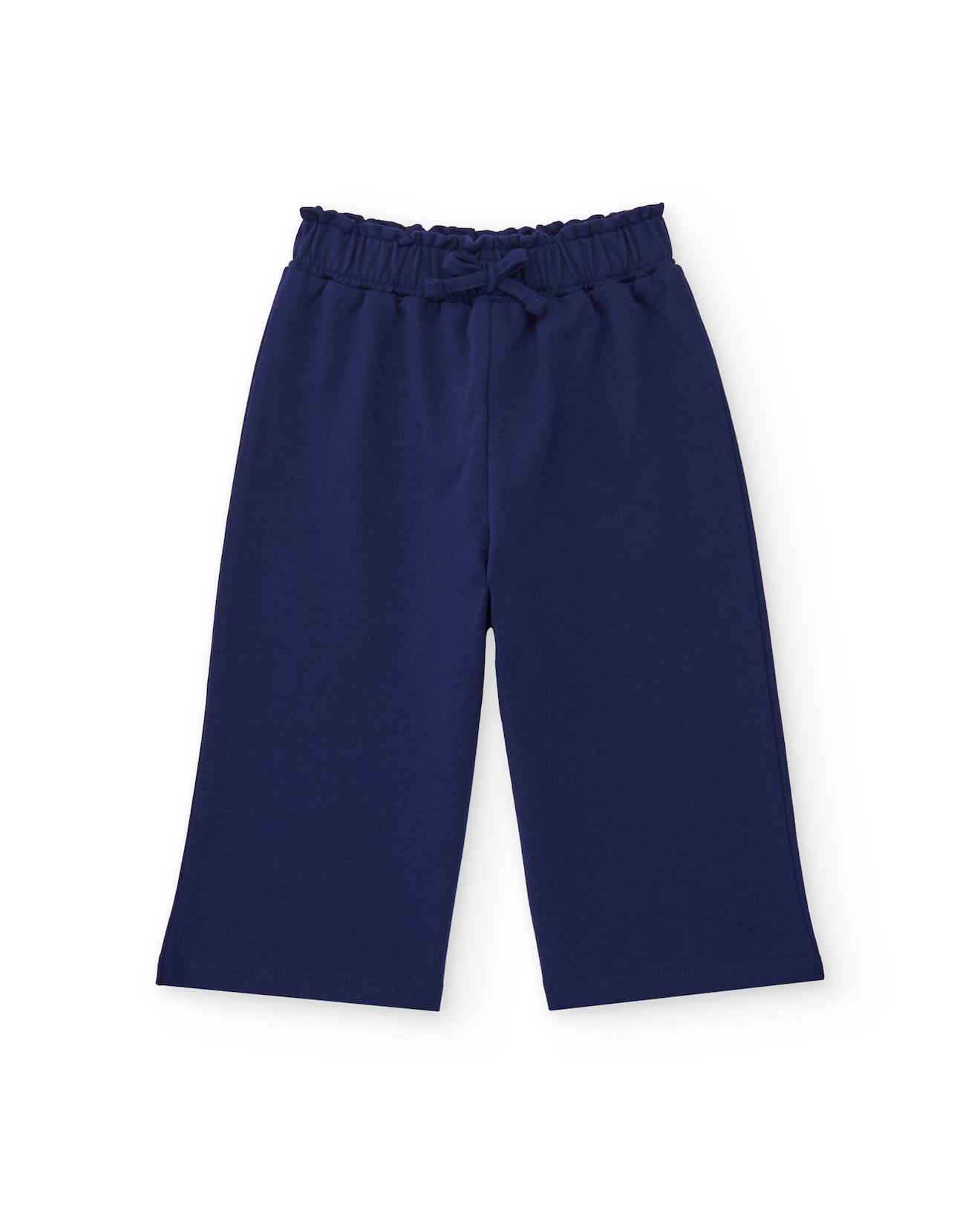 Pantalon Fille En Maille De Style Jupe-culotte Bleu 14 €