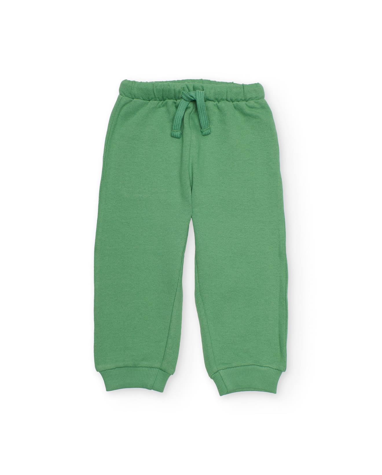 Pantalon Garon En Maille Avec Taille lastique Vert 14 €