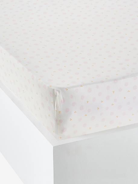 Drap-Housse Enfant Vertbaudet Anthracite - Coton Pur 90x140cm - Élastiqué Aux 4 Coins