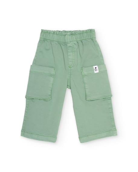 Fille-Pantalon-Pantalon fille style cargo