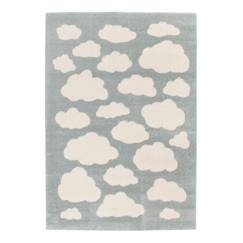 Linge de maison et décoration-Tapis enfant avec effet relief nuages