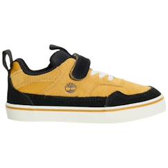 Baskets cuir, textile snjp low hook & loop12  - vertbaudet enfant