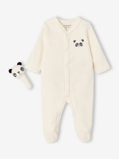 Bébé-Pyjama, surpyjama-Coffret dors-bien et doudou bébé garçon