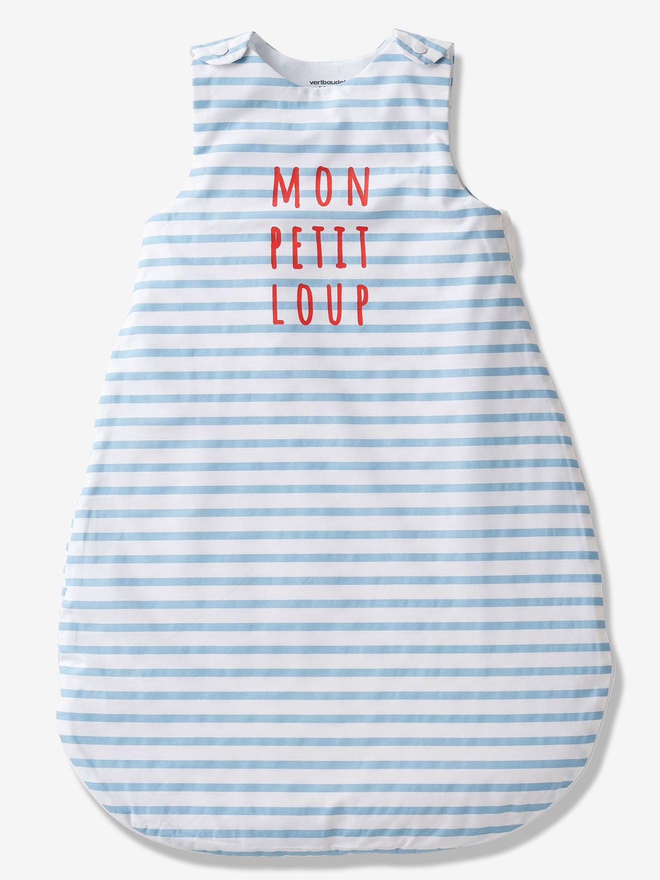 Gigoteuse spécial été MON PETIT LOUP Oeko-Tex® rayure bleue