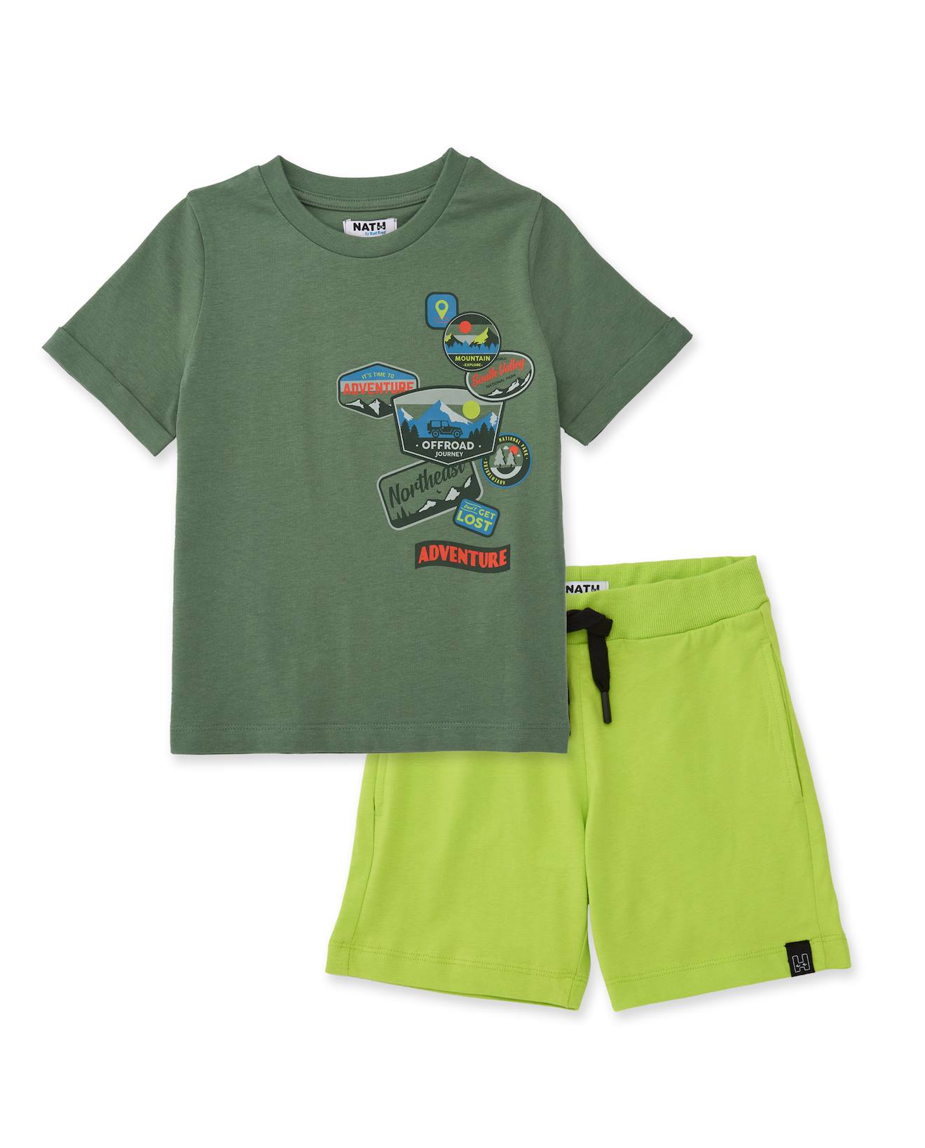 Ensemble Garon En Maille Au Style Explorateur Vert 15 €