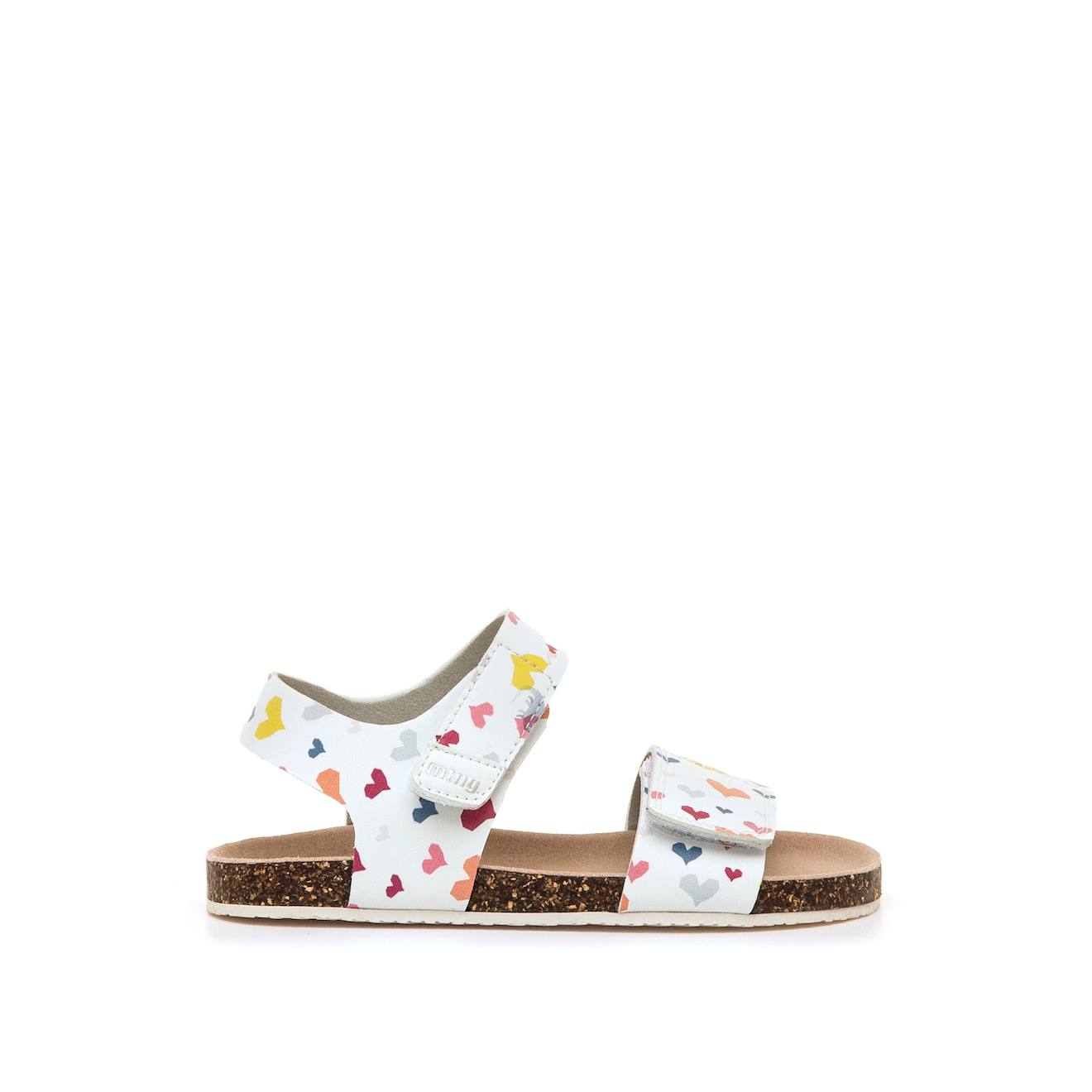 Sandales Filles Synthtique Fermeture Adhsive Barefoot Multicolor 50 €