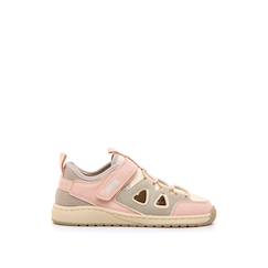 Sandales filles synthétique fermeture adhésive barefoot  - vertbaudet enfant