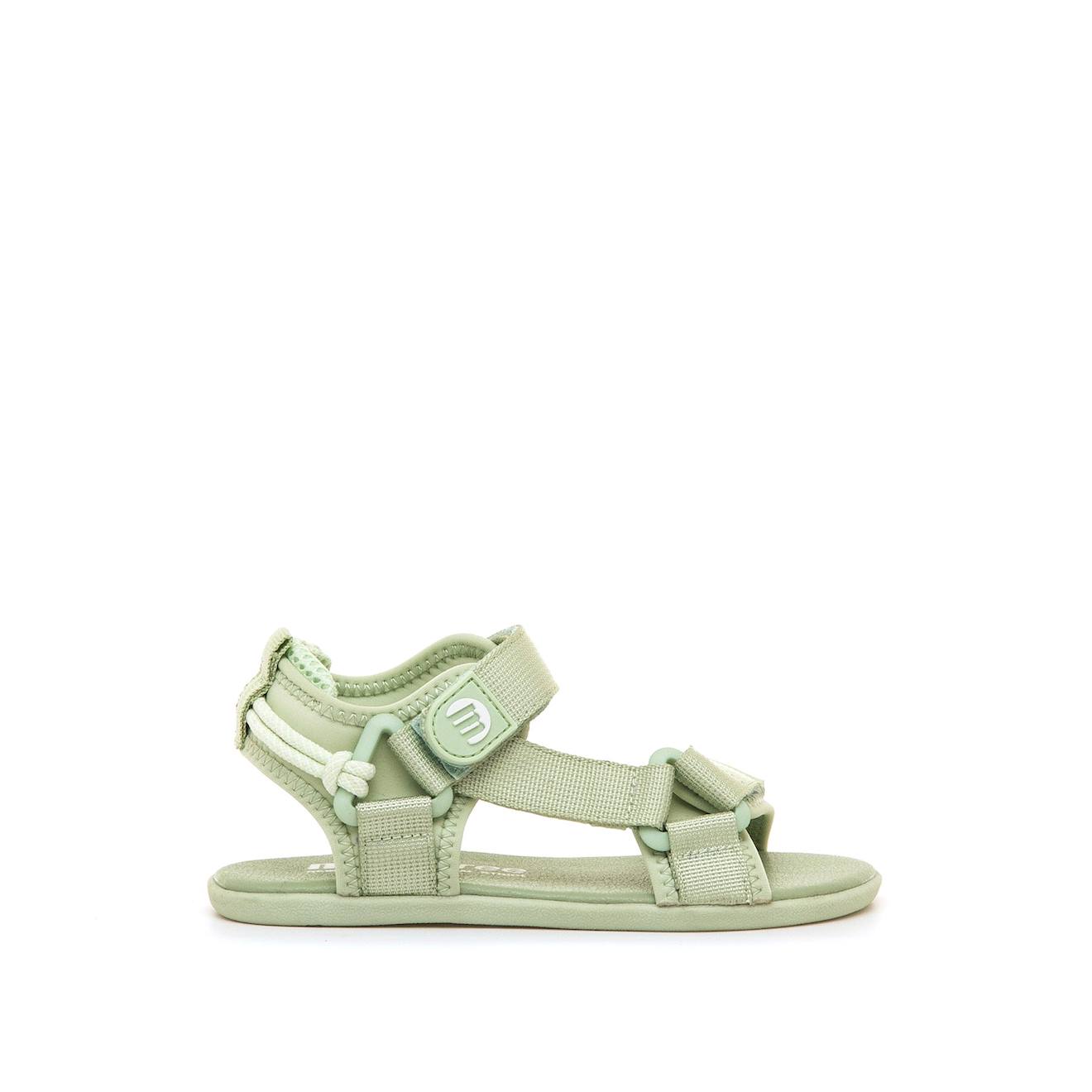 Sandales Filles Synthtique Fermeture Adhsive Barefoot Verd Clair 50 €