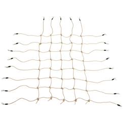 Jouet-Jeux de plein air-Aires de jeux-Autres jeux de jardin-Filet d'escalade enfant pe filet à grimper 3-6 ans 1,5l x 2h m crochets acier galvanisé