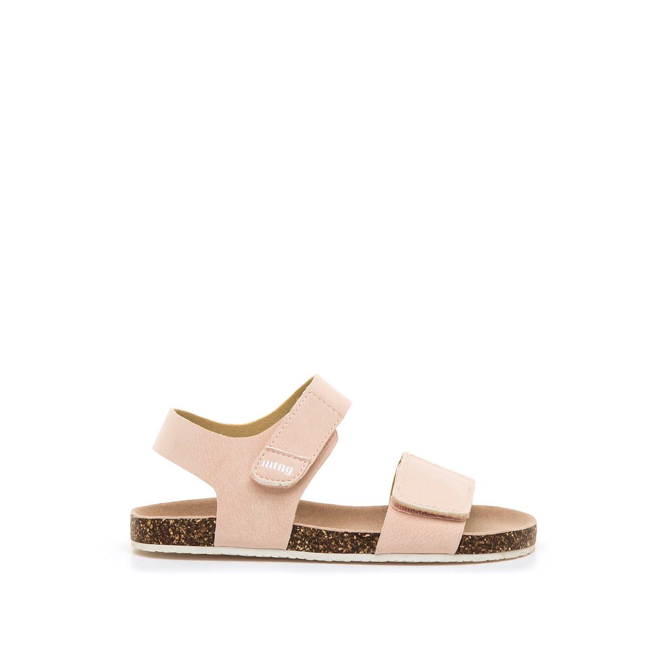 Sandales Filles Synthtique Fermeture Adhsive Barefoot Rose 50 €