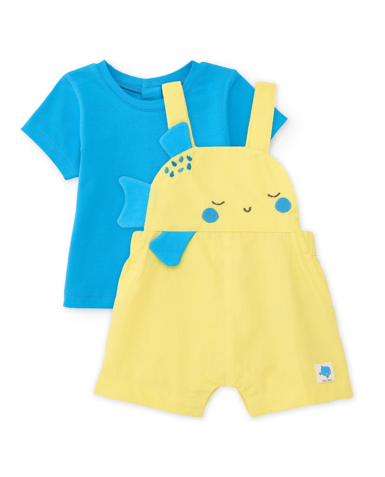 Ensemble En Tricot Pour Nouveau-n Avec Applications En Relief Jaune 33 €