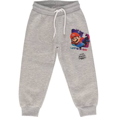 Garçon-Pantalon-Pantalon de jogging imprimé 'mario' molletonné