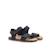 Sandales garçon synthétique fermeture adhésive barefoot Blue+Green 4 - vertbaudet enfant 