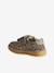 Baskets enfant fille cuir à scratchs beige+jaune d'or+marron+vieux rose 3 - vertbaudet enfant 