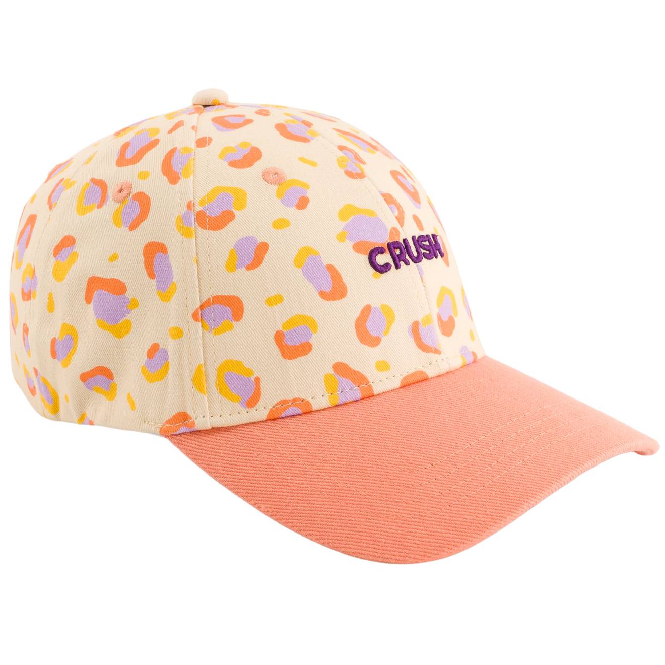 Casquette Enfant Crush Léo Corail (9-24 Mois) Corail, Jaune, Lila