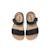 Sandales garçon synthétique fermeture adhésive barefoot Blue+Green 2 - vertbaudet enfant 