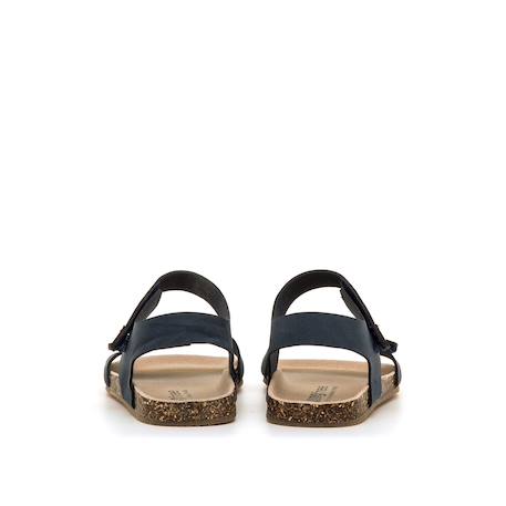 Sandales garçon synthétique fermeture adhésive barefoot Blue+Green 5 - vertbaudet enfant 