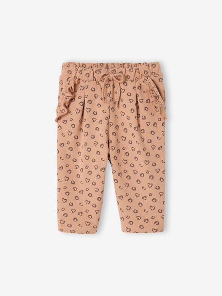 Bébé-Pantalon bébé fille molleton