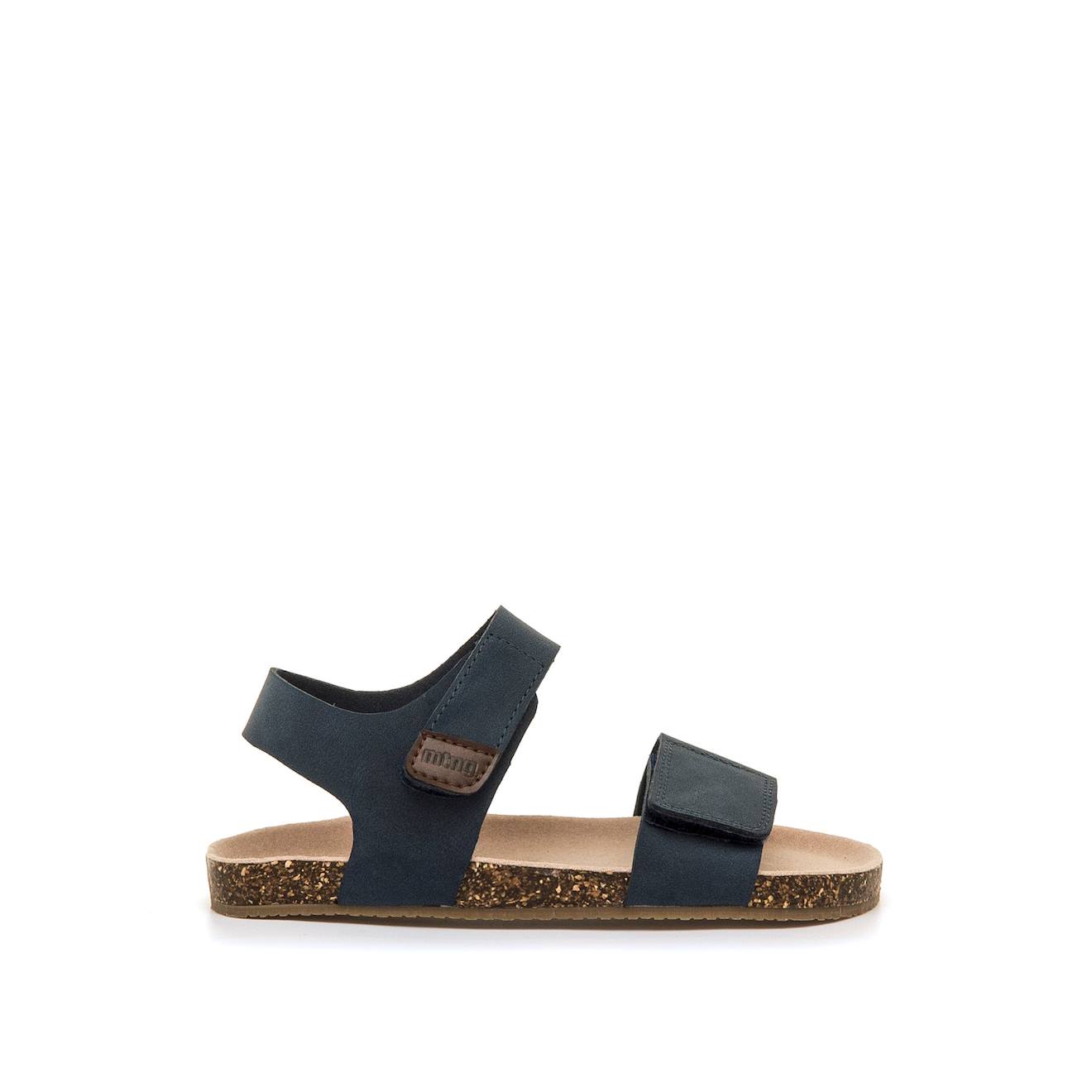 Sandales Garçon Synthétique Fermeture Adhésive Barefoot Blue Sandales Garçon Synthétique Fermeture Adhésive Barefoot Blue