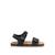 Sandales garçon synthétique fermeture adhésive barefoot Blue+Green 1 - vertbaudet enfant 