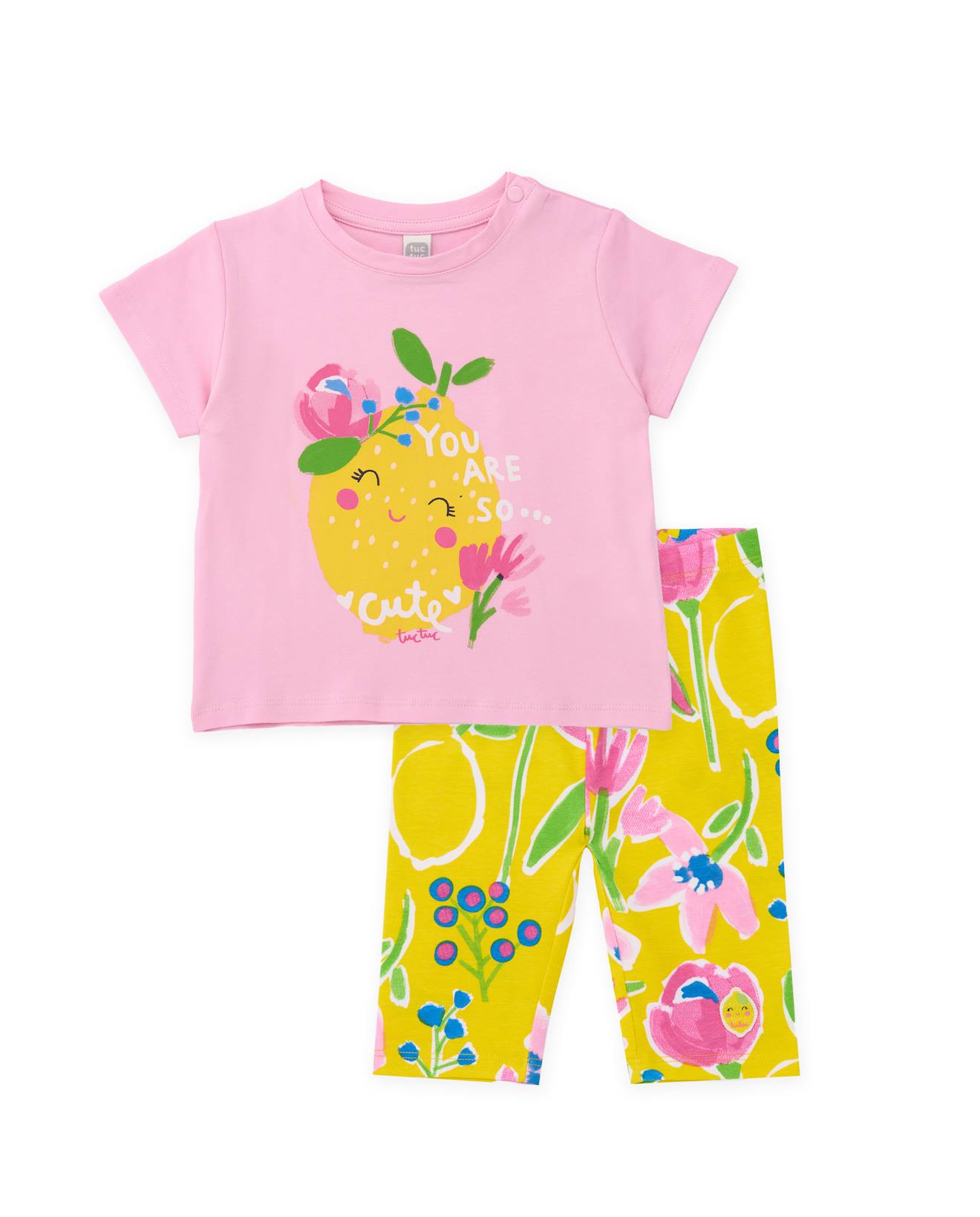 Ensemble Fille En Maille Avec Design Floral Rose 21 €