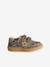 Baskets enfant fille cuir à scratchs beige+jaune d'or+marron+vieux rose 2 - vertbaudet enfant 