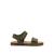 Sandales garçon synthétique fermeture adhésive barefoot Blue+Green 7 - vertbaudet enfant 