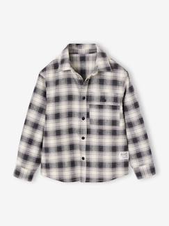 -Chemise manches longues garçon