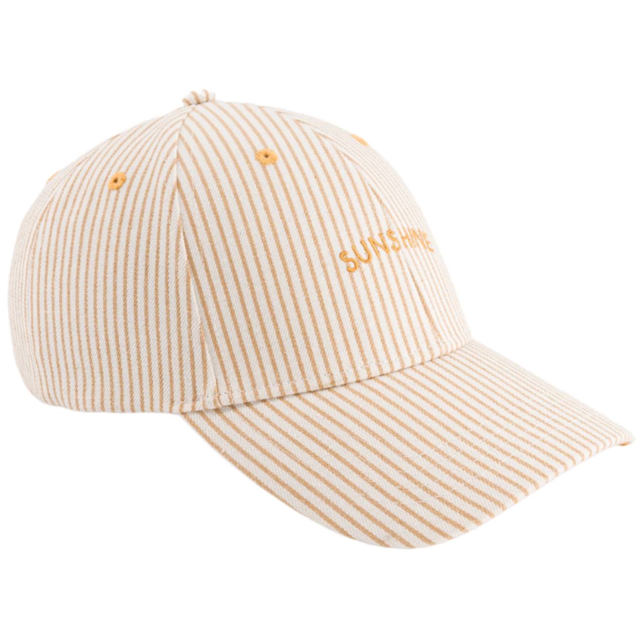 Casquette Enfant Sunshine Ocre (9-24 Mois) Jaune, Blanc