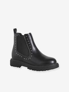 -Bottine enfant fille synthétique zippée