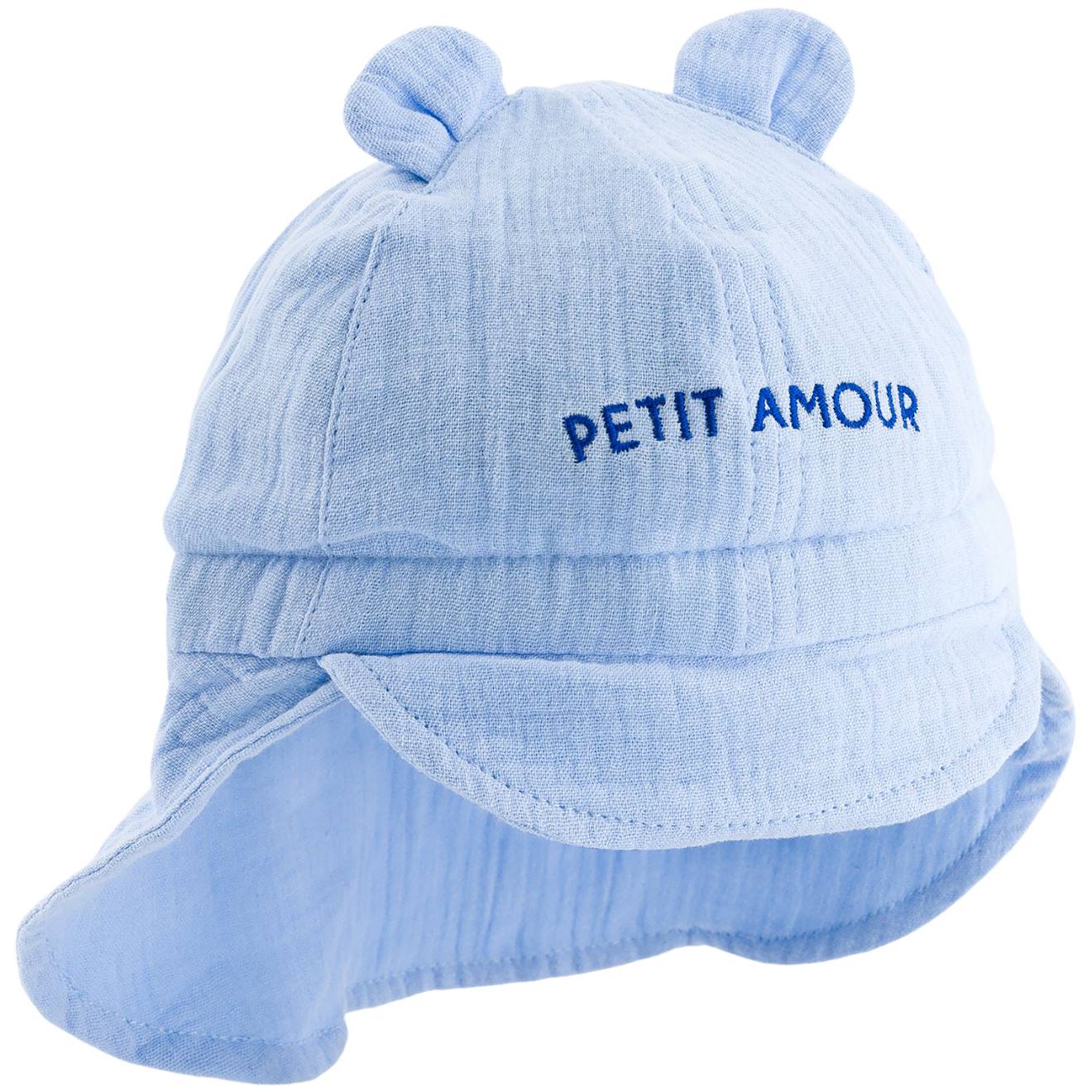 Chapeau Bébé Petit Amour Bleu