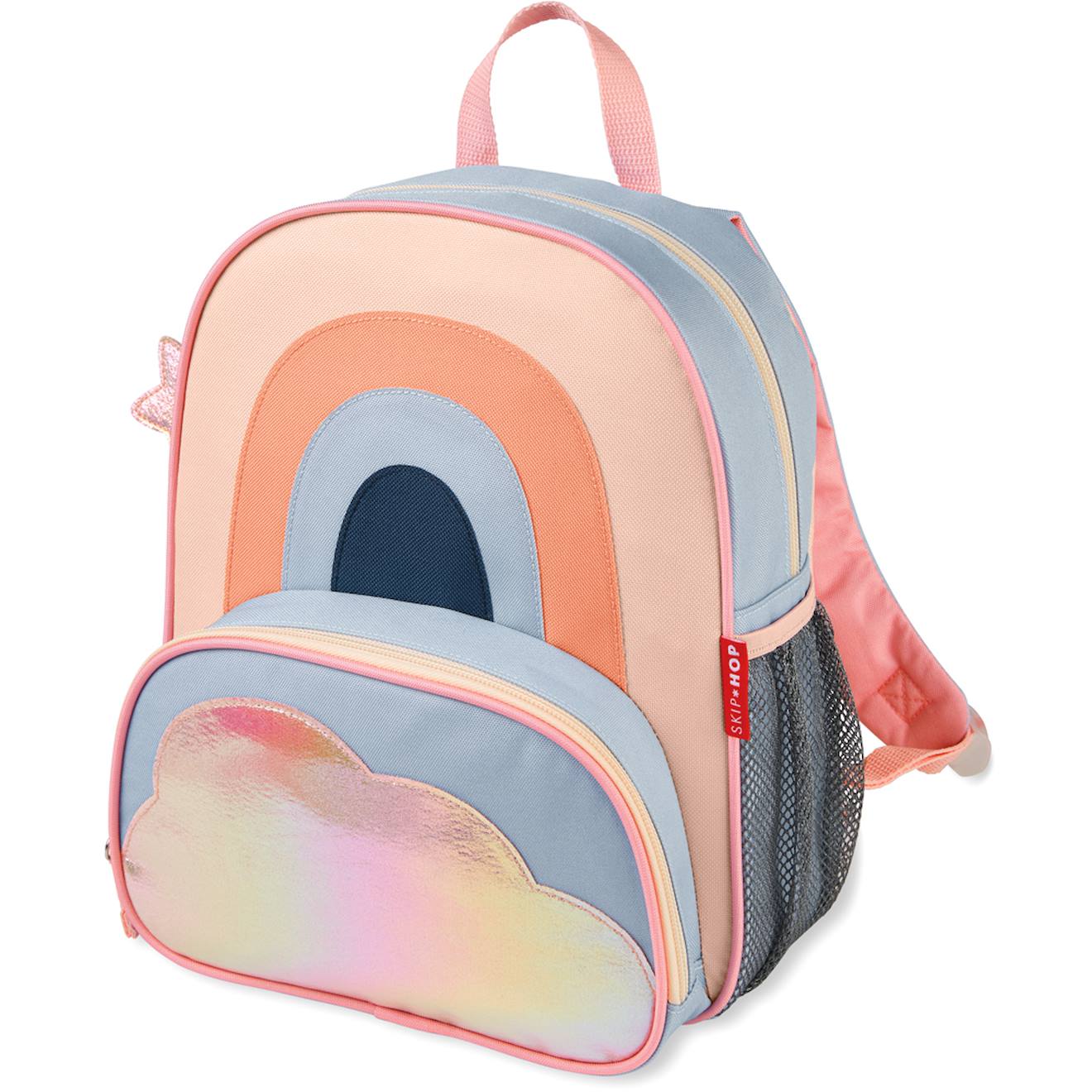 Sac À Dos Bébé Spark Style Arc-en-ciel Corail, Orange, Bleu (Skip Hop) - Image 1