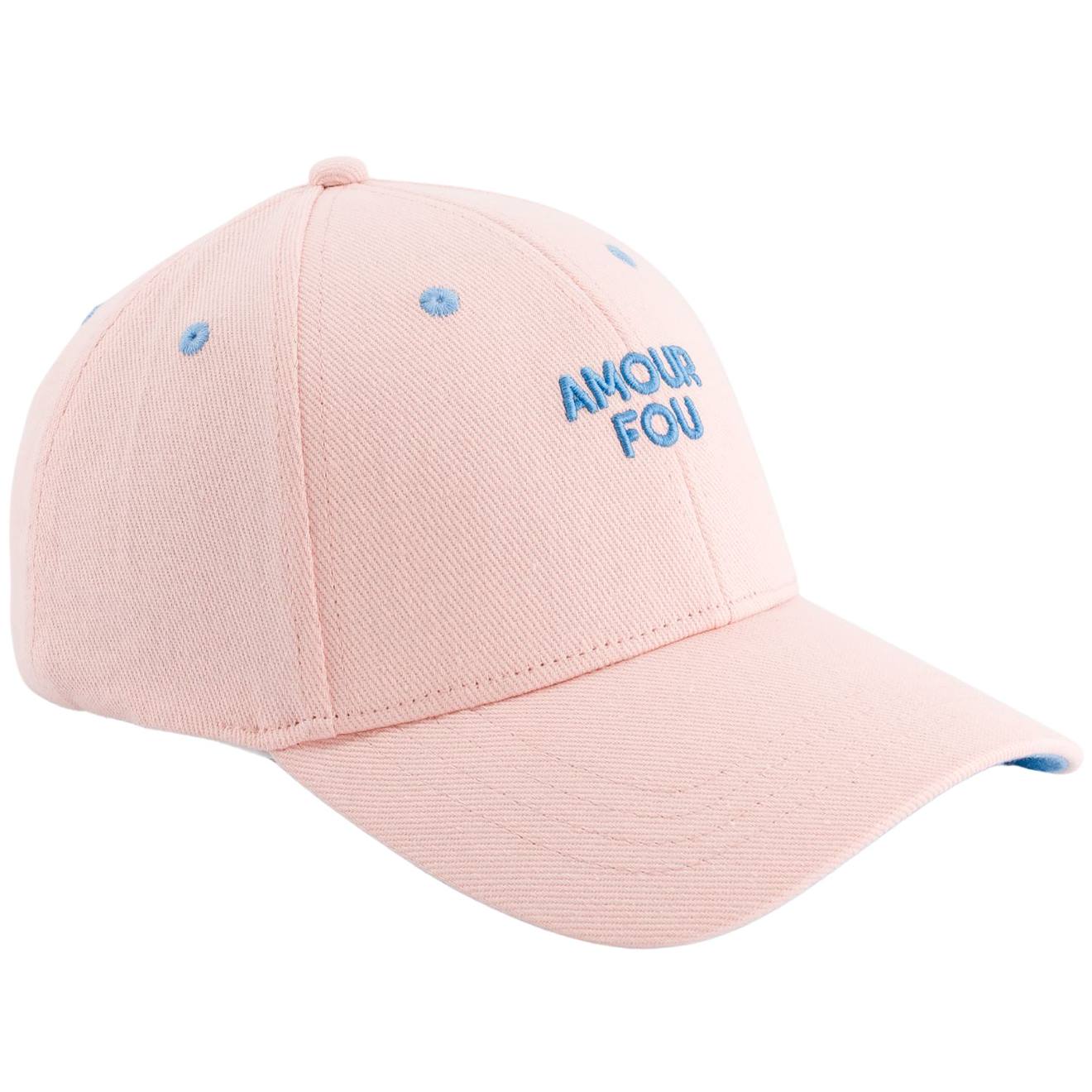 Casquette Enfant Amour Fou Rose (9-24 Mois) Rose, Bleu