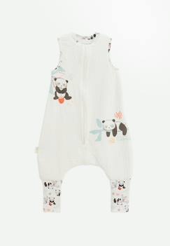 Turbulette tog 1 en gaze de coton avec pieds retroussables bento  - vertbaudet enfant