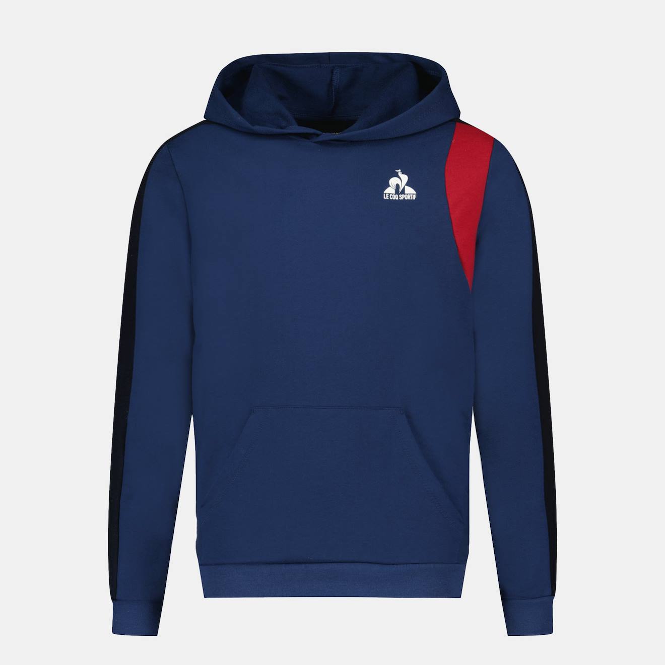 Sweat À Capuche Tricolore Bleu Sweat À Capuche Tricolore Bleu