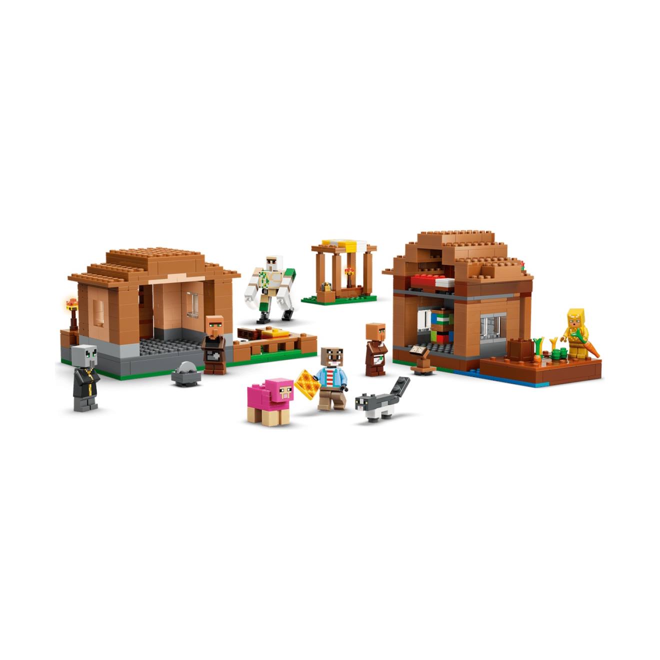 Minecraft L'évocateur À L'attaque Du Village 21596 Multicolore Minecraft L'évocateur À L'attaque Du Village 21596 Multicolore