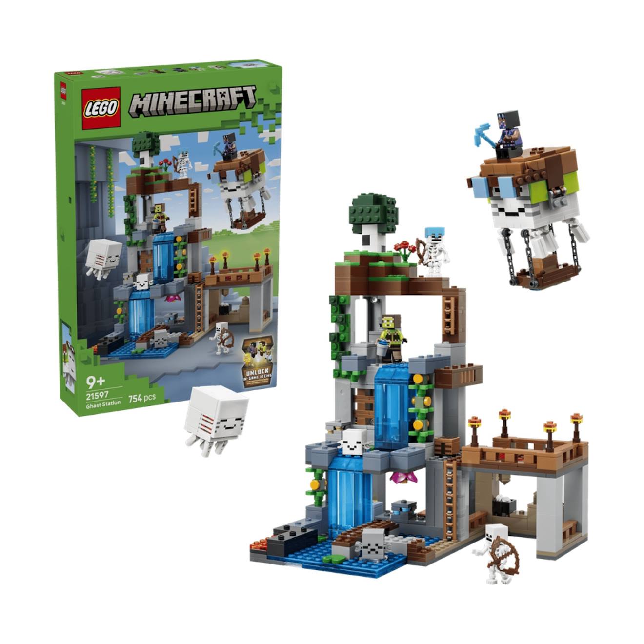 Minecraft La Station De Ghast 21597 Multicolore