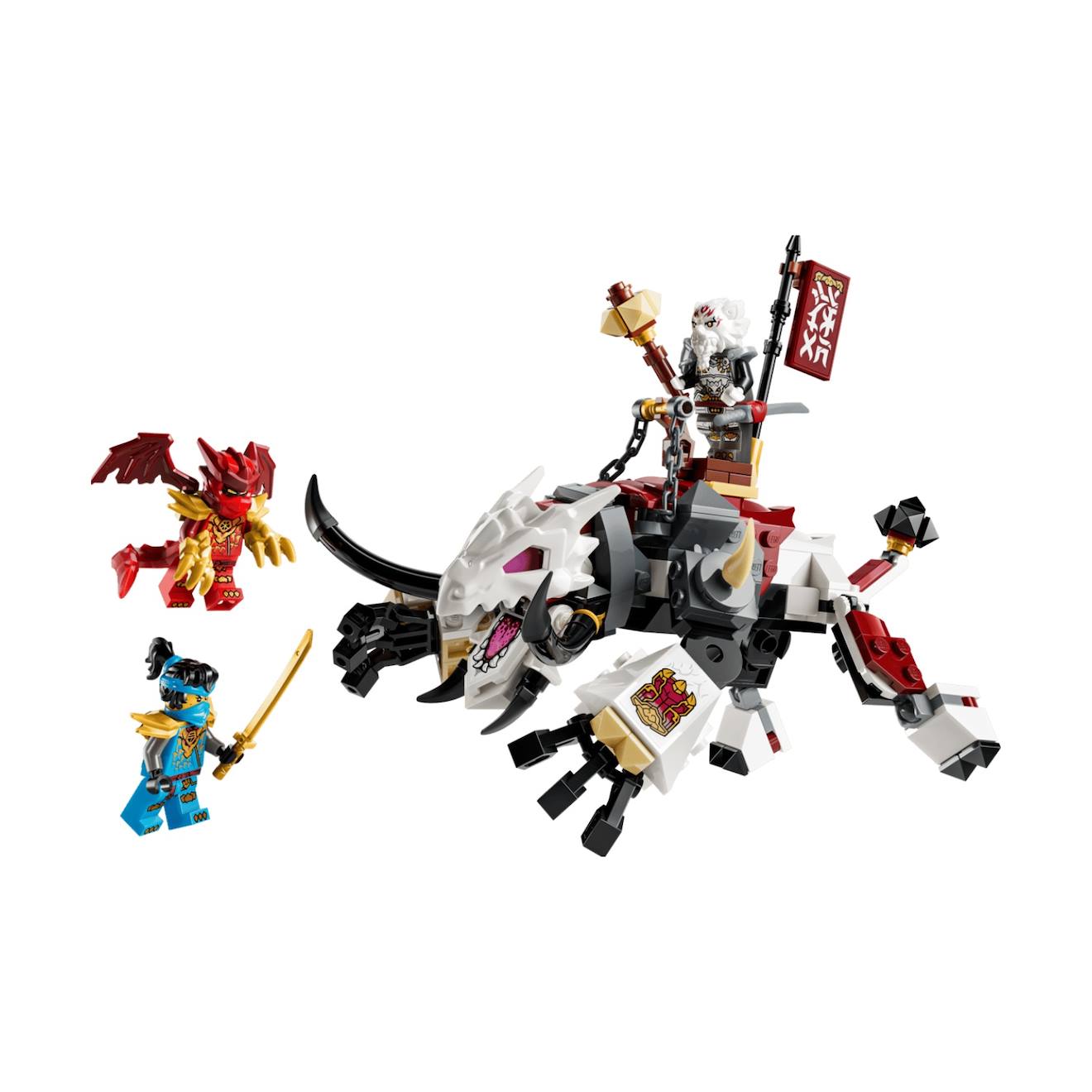 Ninjago Zilvar Et Grimtak La Bête Draconique 71863 Multicolore