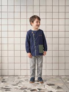 -Tablier garçon personnalisable "Cool school"