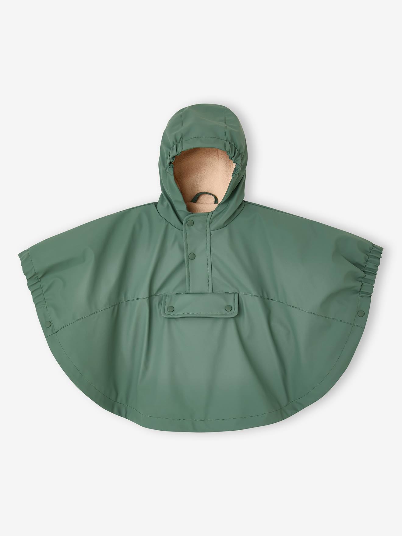 Cape de pluie bb fille vert 33$