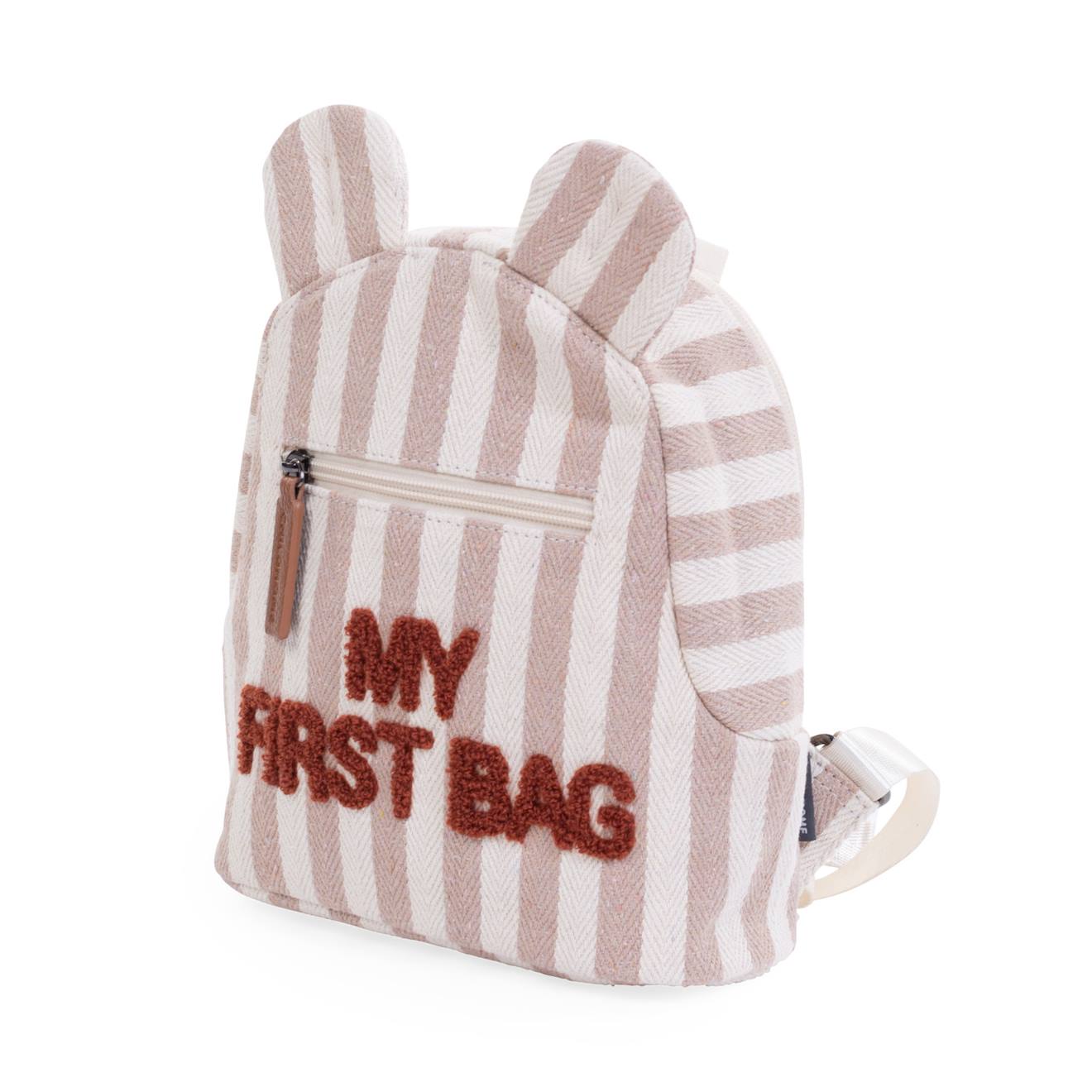 Sac À Dos Enfant My First Bag Rose Blanc (Childhome) - Image 2