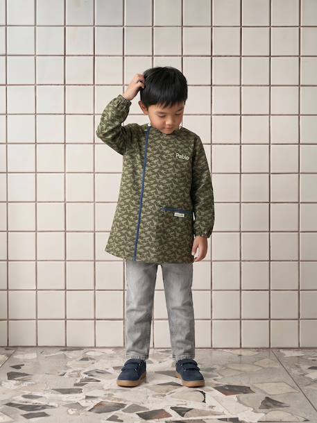 Garçon-Tablier-Tablier garçon zippé personnalisable